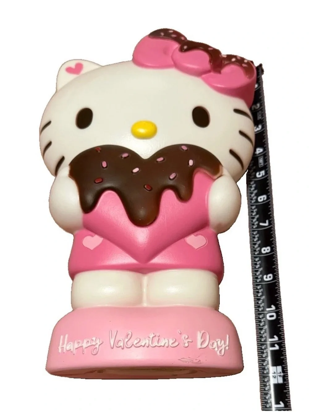 Hello Kitty “Love is Sweet” Valentine's Day Blow Mold Lighted Décor w/Donut 2026